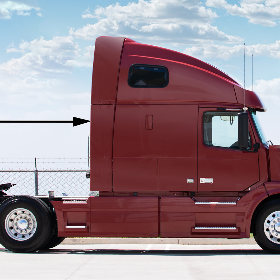 Lower Side Cab Fairing Extension For 2003-2017 Volvo VNL - Passenger