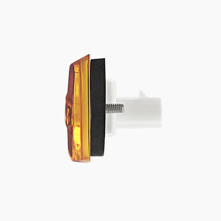 3 LED Cab Light For 2013-2021 Peterbilt 579 &amp; Kenworth T680/T770/T880 - Amber LED/Lens