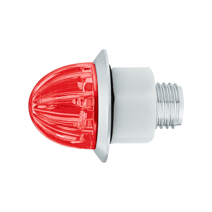 2 LED Dual Function 1-1/8" Watermelon Light (Clearance/Marker) - Red LED/Red Lens