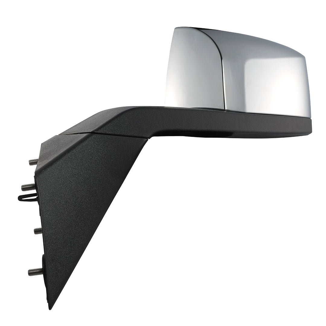 Chrome Hood Mirror Assembly For 2004-2014 Volvo VN/VNL - Driver
