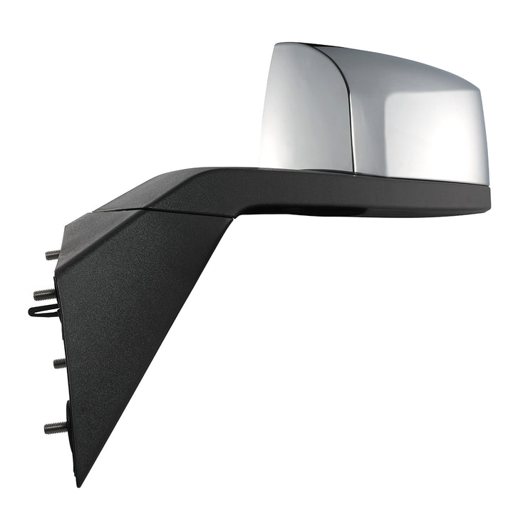 Chrome Hood Mirror Assembly For 2004-2014 Volvo VN/VNL - Driver
