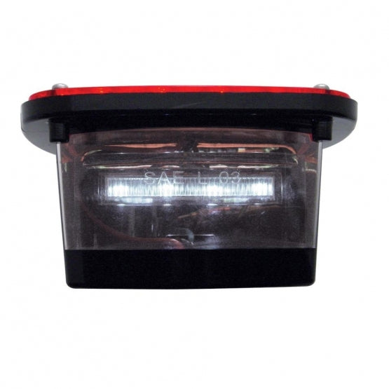 LED Reflector Universal Combination Tail Light With License Light (Bulk)