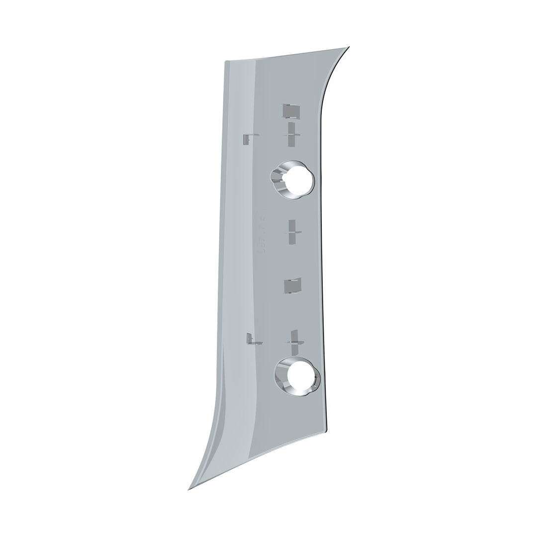 Chrome Plastic Interior Window Post Cover For 2006-2024 Kenworth W900 - Driver