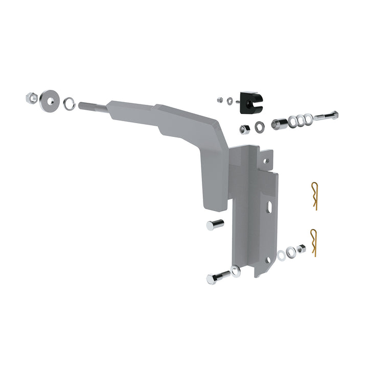 HighwayShield I25 - 304 Stainless Steel Grille Guard &amp; Bracket Kit For 2018-2025 Freightliner Cascadia
