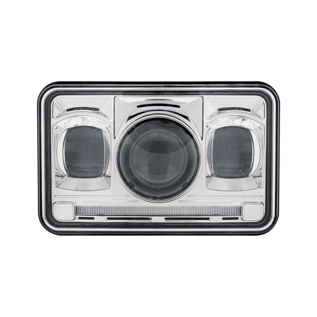 ULTRALIT - 11 High Power LED 4" x 6" Projection Headlight - Low Beam