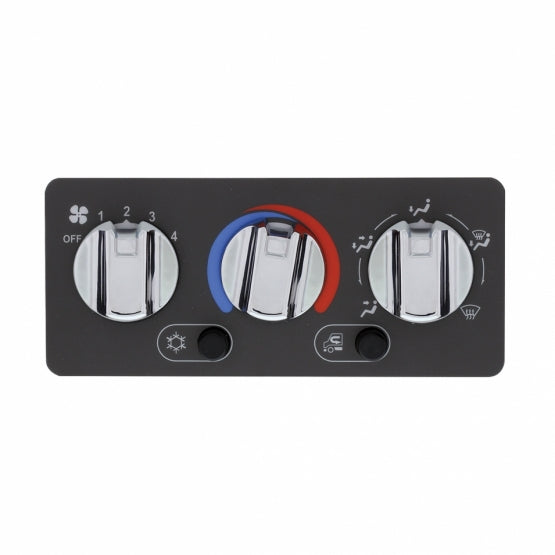 Chrome A/C Control Knob For Mack