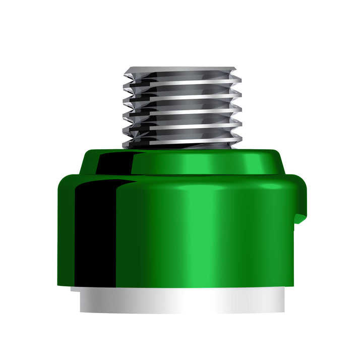 M30 x 3.5 Thread-On Gearshift Adapter W/LED Mount For Eaton - Fuller 13/15/18 Speed - Emerald Green