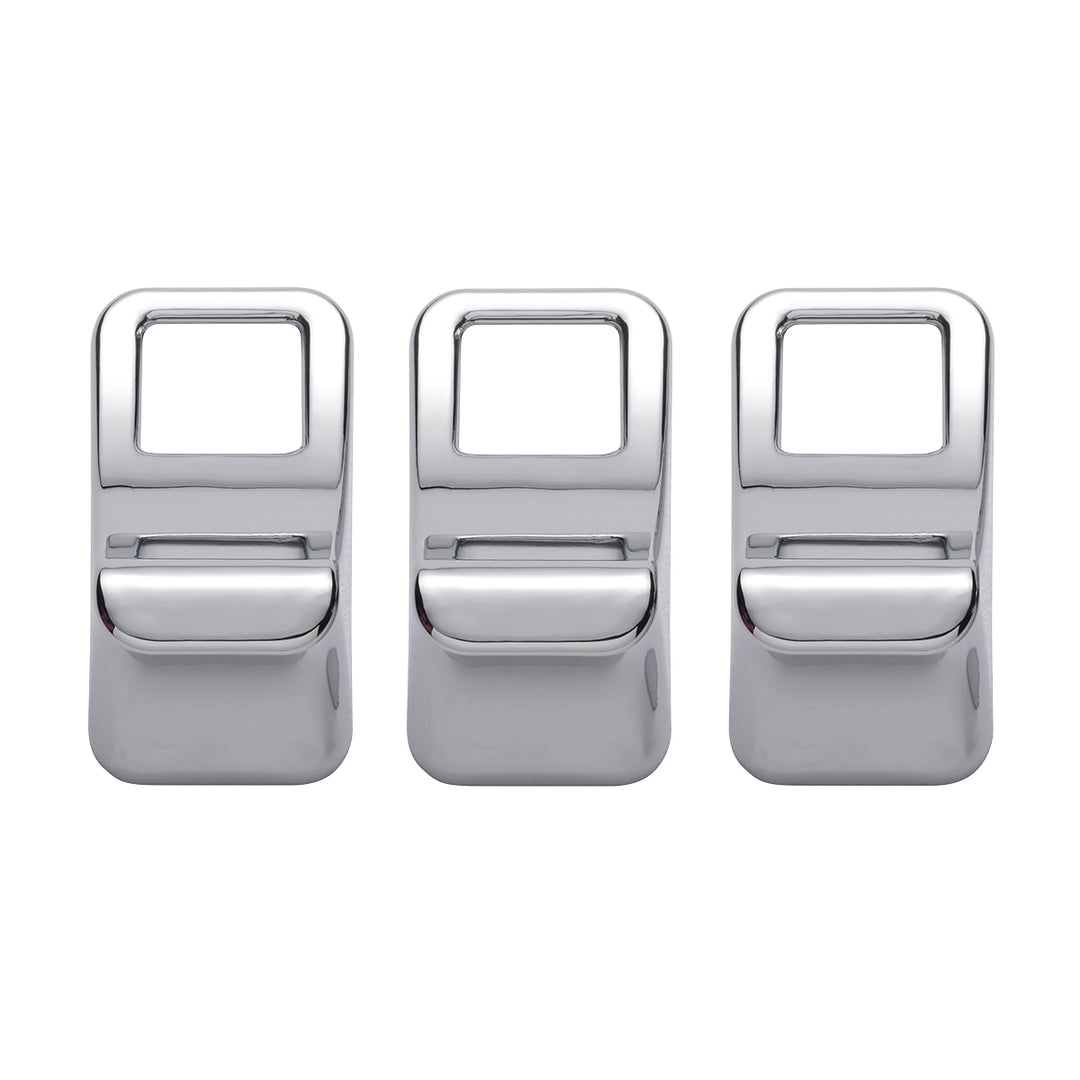 Chrome Switch Cover For Kenworth T680/T880/W990 (3-Pack)