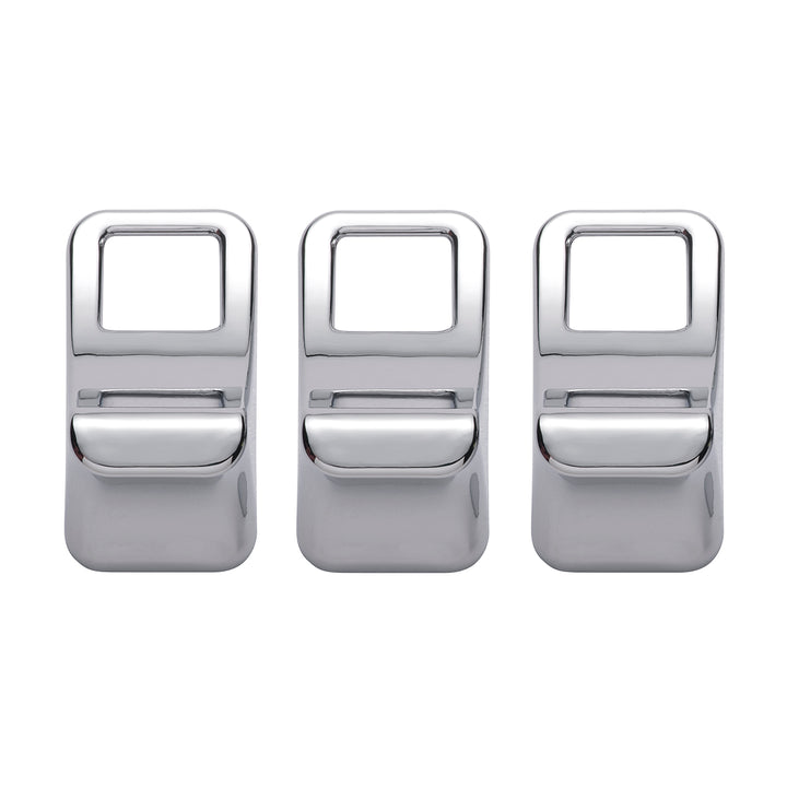 Chrome Switch Cover For Kenworth T680/T880/W990 (3-Pack)