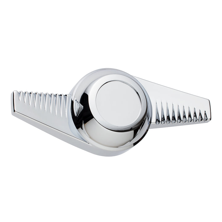 Chrome Plastic 2 - Bar "Groovy" Hubcap Spinner