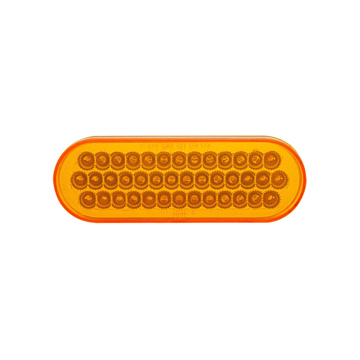 40 LED Oval Turn Signal Light - Amber LED/Amber Lens (Bulk)