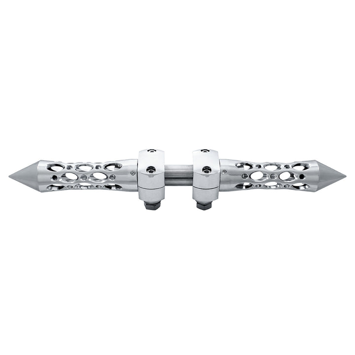 Daytona Spike Hood Ornament - Chrome
