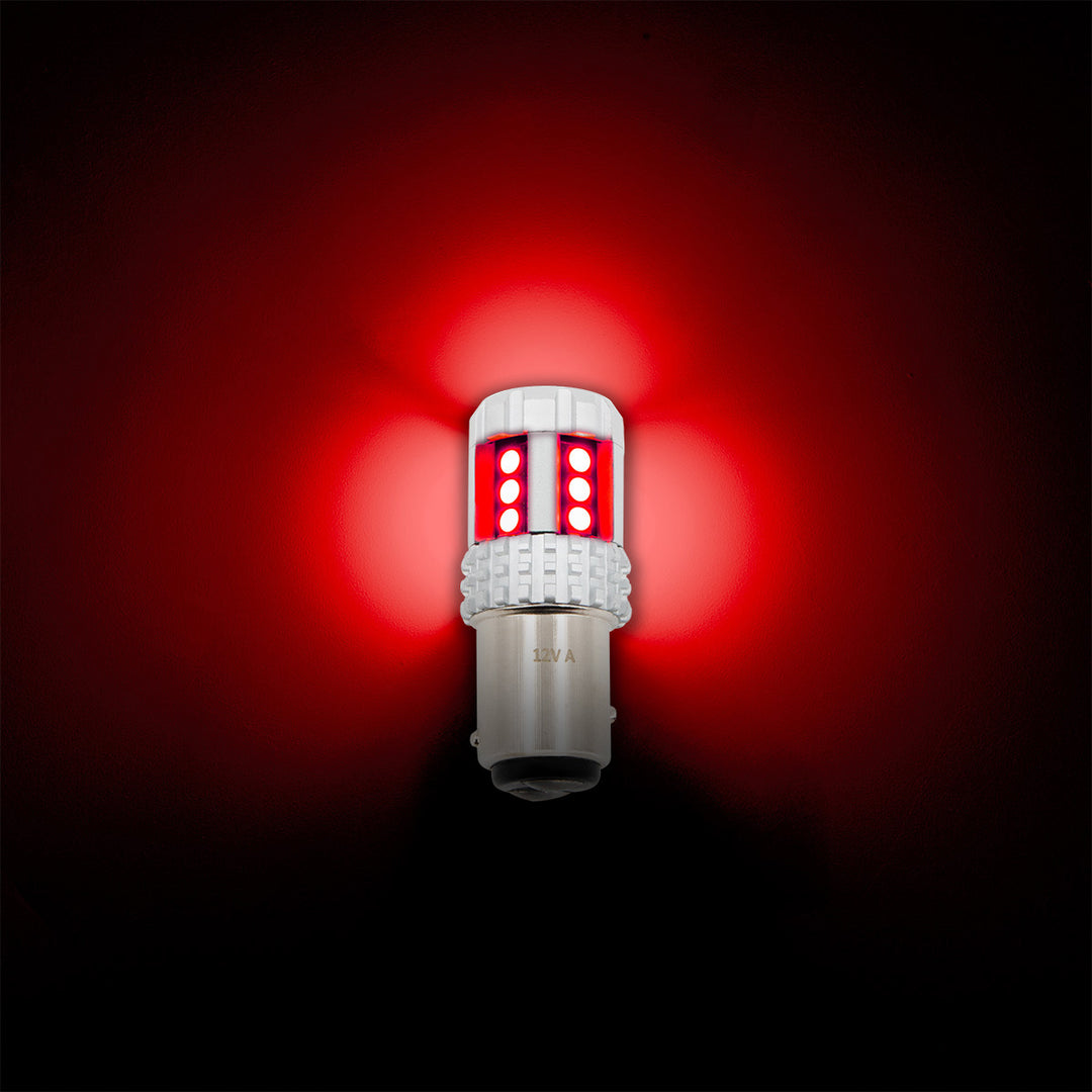 High Power 18 LED 1157 Bulb - Red
