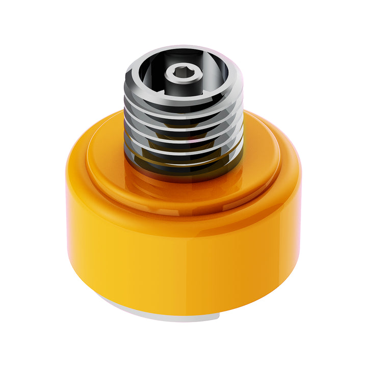M30 x 3.5 Thread-On Shift Knob Mounting Adapter For Eaton Fuller Style 9/10 Shifter - Electric Yellow