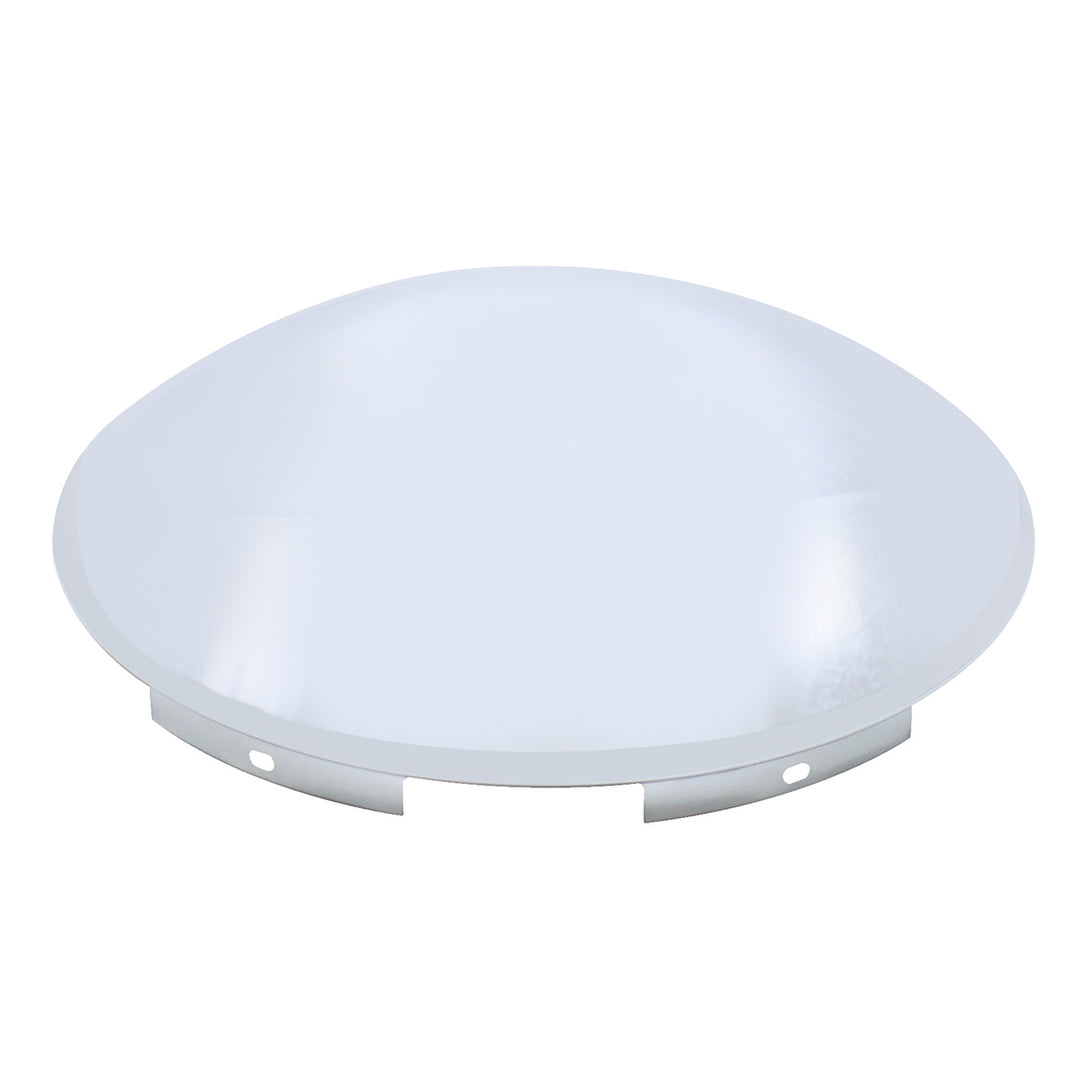 6 Even Dome Front Hubcap - 7/16" Lip