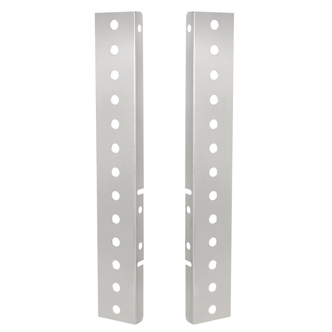 Peterbilt Stainless Front Air Cleaner Bracket Only - 26 Mini Light Cutouts