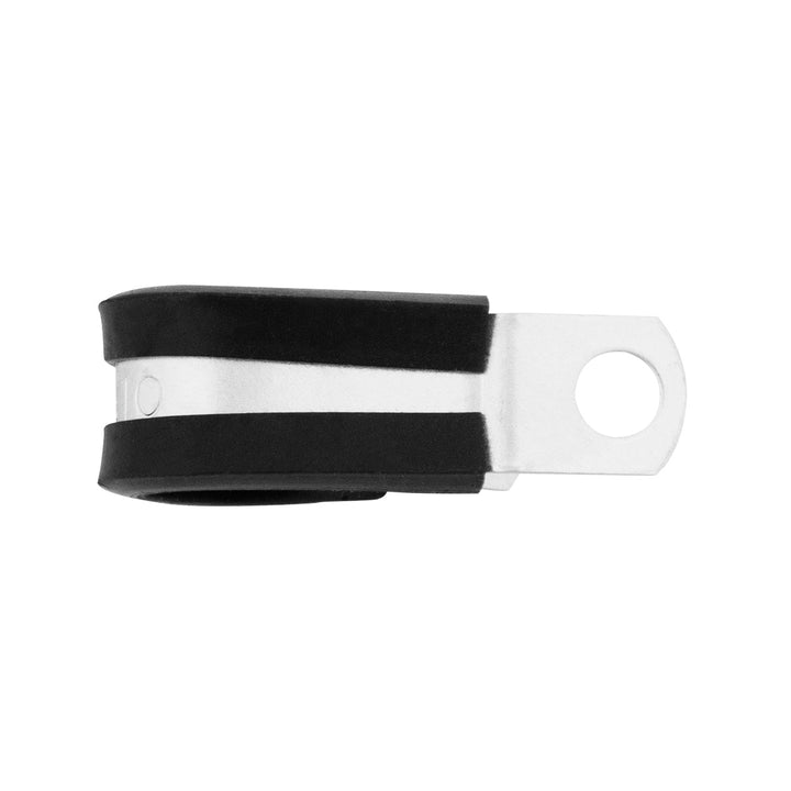 5/8" I.D. Santoprene Insulated Clamps w/ 1/4" Mounting Hole (10-Pack)