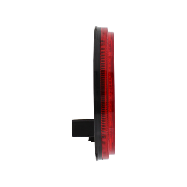 7 LED 4" Round Competition Series Light (Stop, Turn &amp; Tail) - Red LED/Red Lens