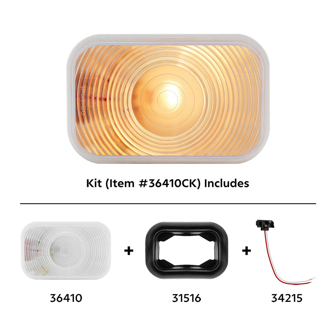 Rectangular Back-Up Light Kit