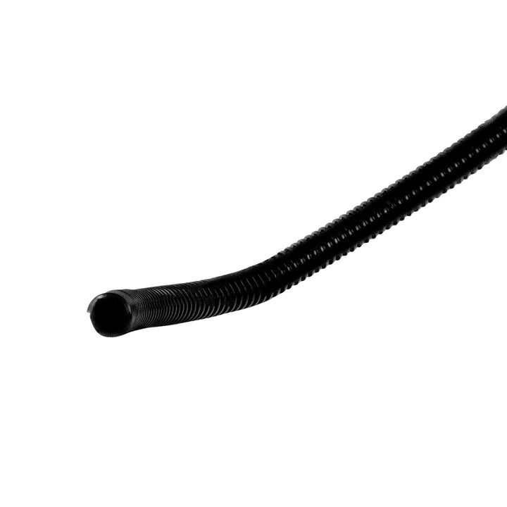3/8" I.D. Black Flex - Guard Convoluted Split Seam Tubing, 10 Ft.