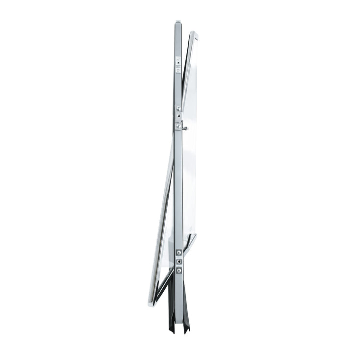 Vent Window Assembly Chrome Frame Without Tinted Glass For 1966-77 Ford Bronco - L/H