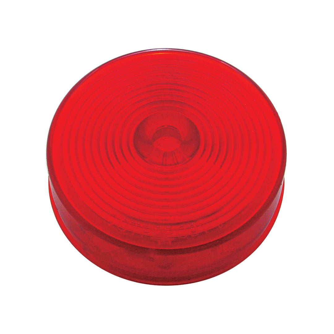 2-1/2" Round Light (Clearance/Marker) - Red Lens