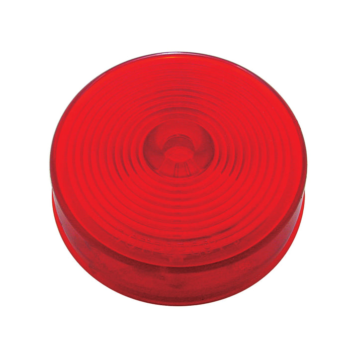 2-1/2" Round Light (Clearance/Marker) - Red Lens