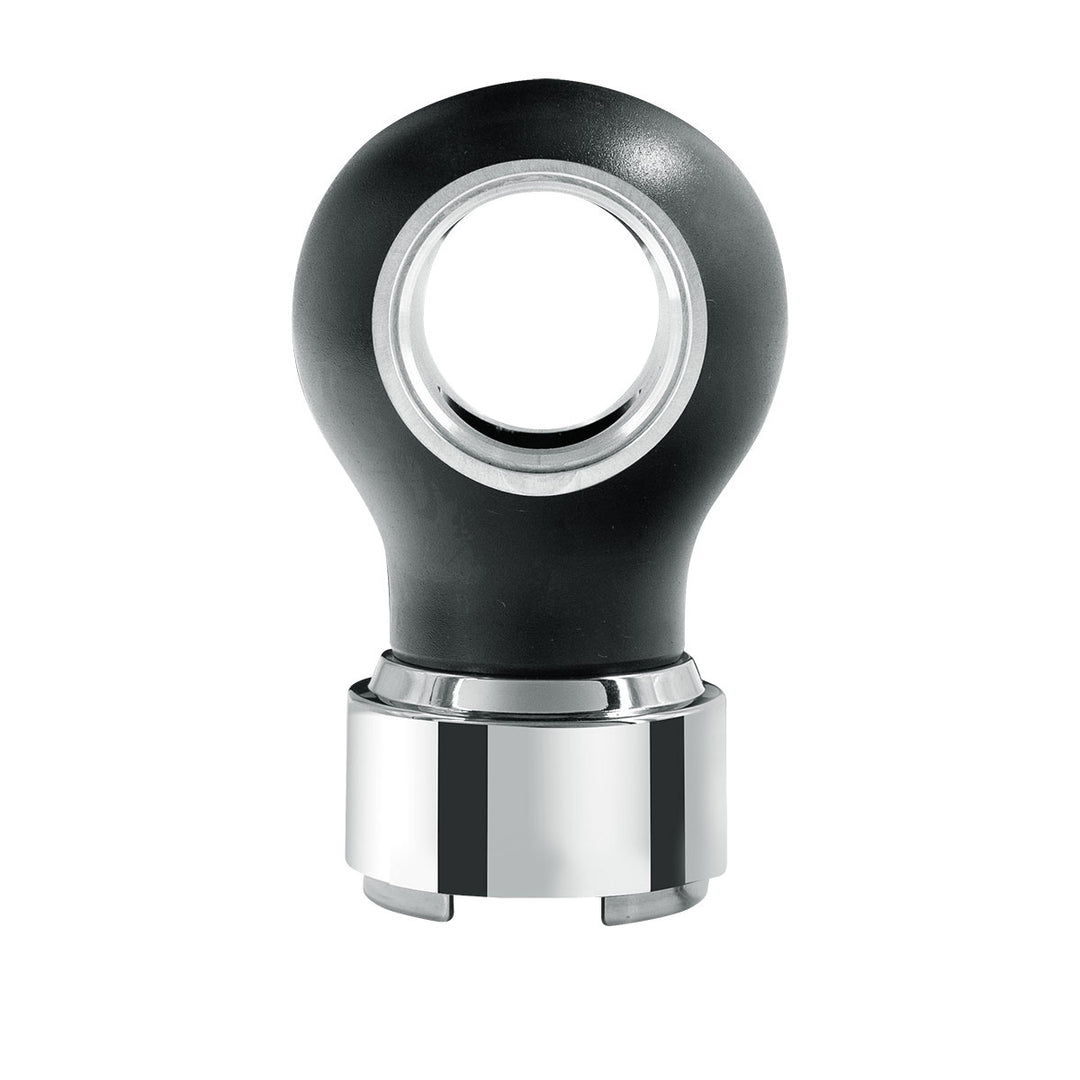 Thread-On Charlotte Style Gearshift Knob With 9/10 Speed Adapter - Matte Black