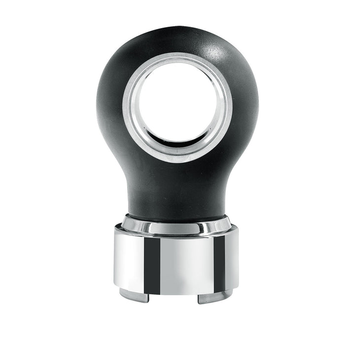 Thread-On Charlotte Style Gearshift Knob With 9/10 Speed Adapter - Matte Black