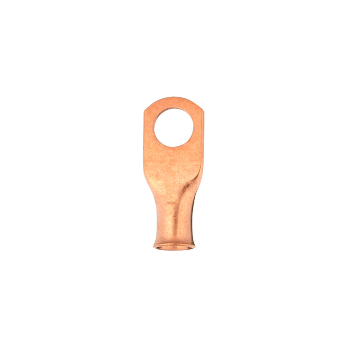 4 AWG 3/8" Stud Seamless Tubular Copper Lug (5-Pack)