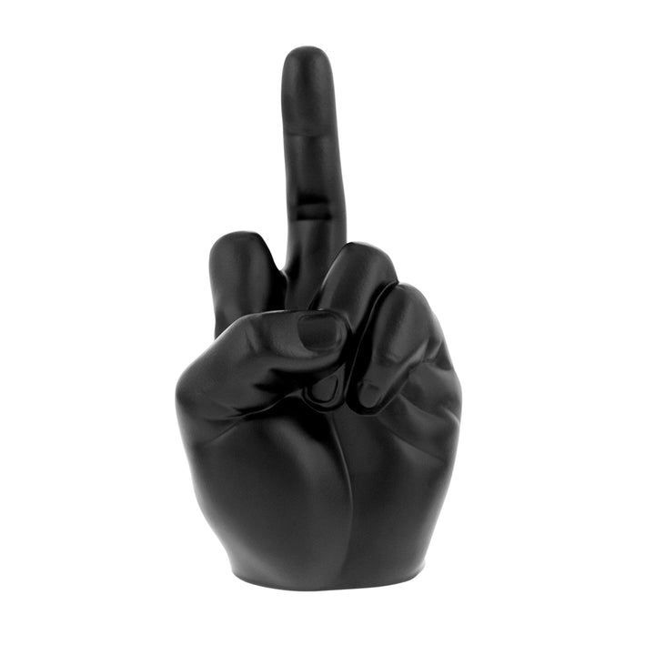 Finger Hood Ornament - Matte Black