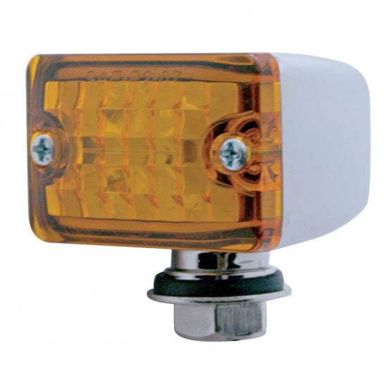 4 LED Small Rod Light - Amber LED/Amber Lens