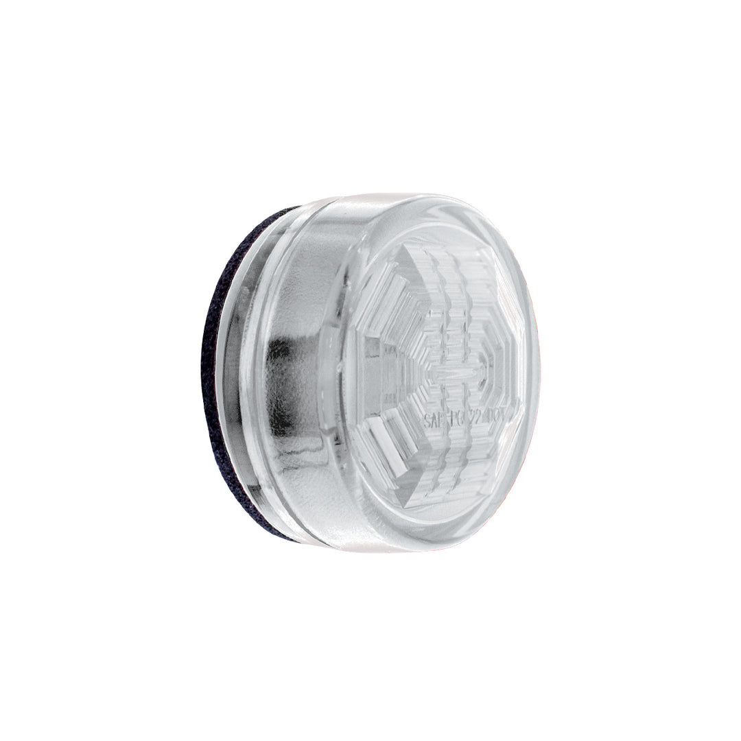 3 LED Oval Auxiliary Light - White LED/Clear Lens