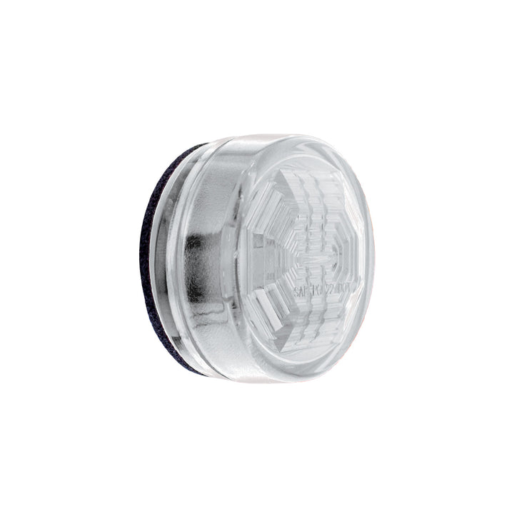 3 LED Oval Auxiliary Light - White LED/Clear Lens