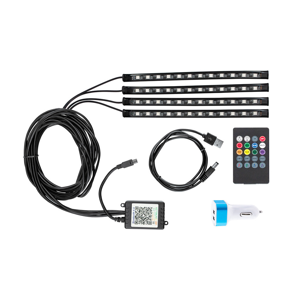 48 LED RGB Multi - Color Interior Light Bar