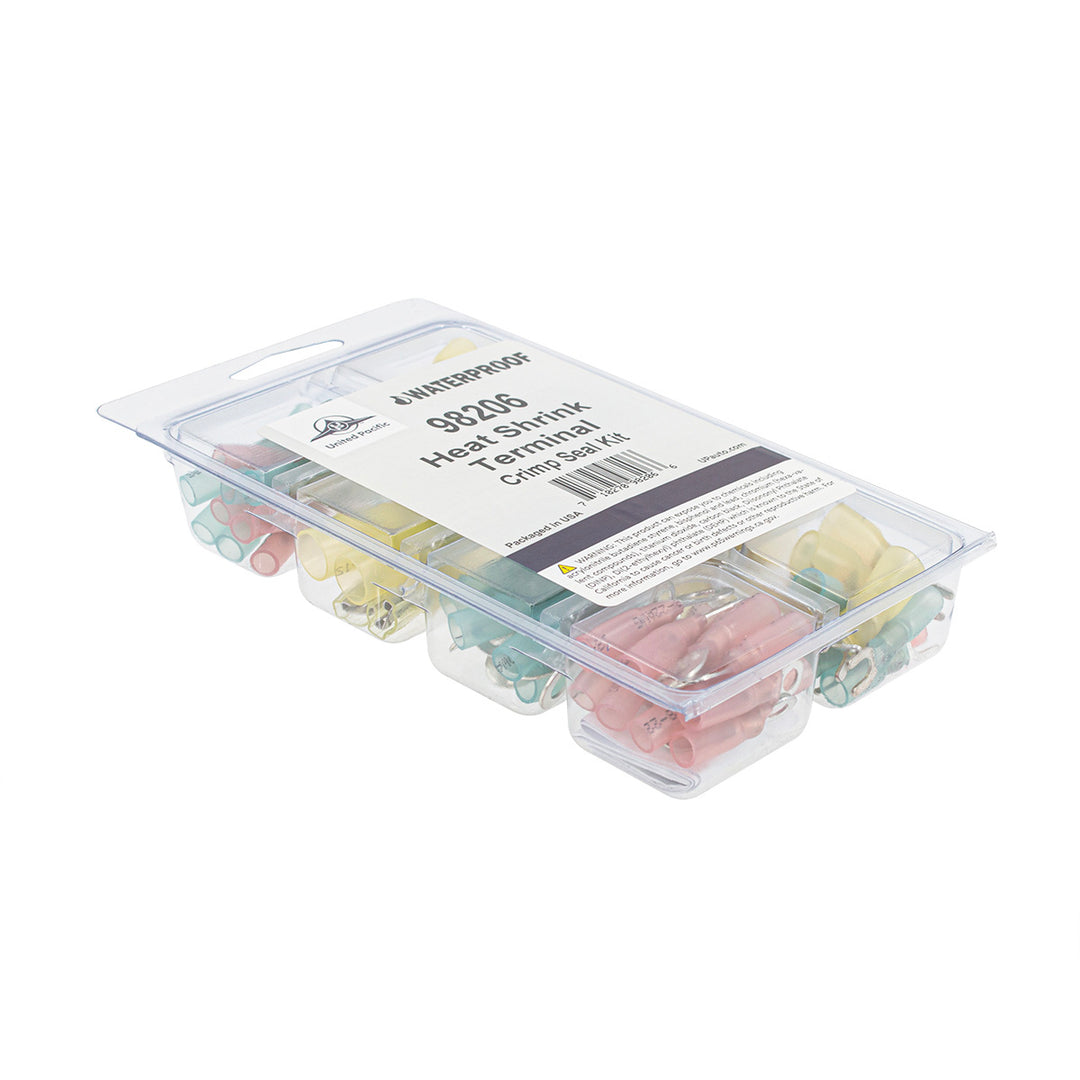 Crimp Seal Heat Shrink Terminal Kit (75-Pack)