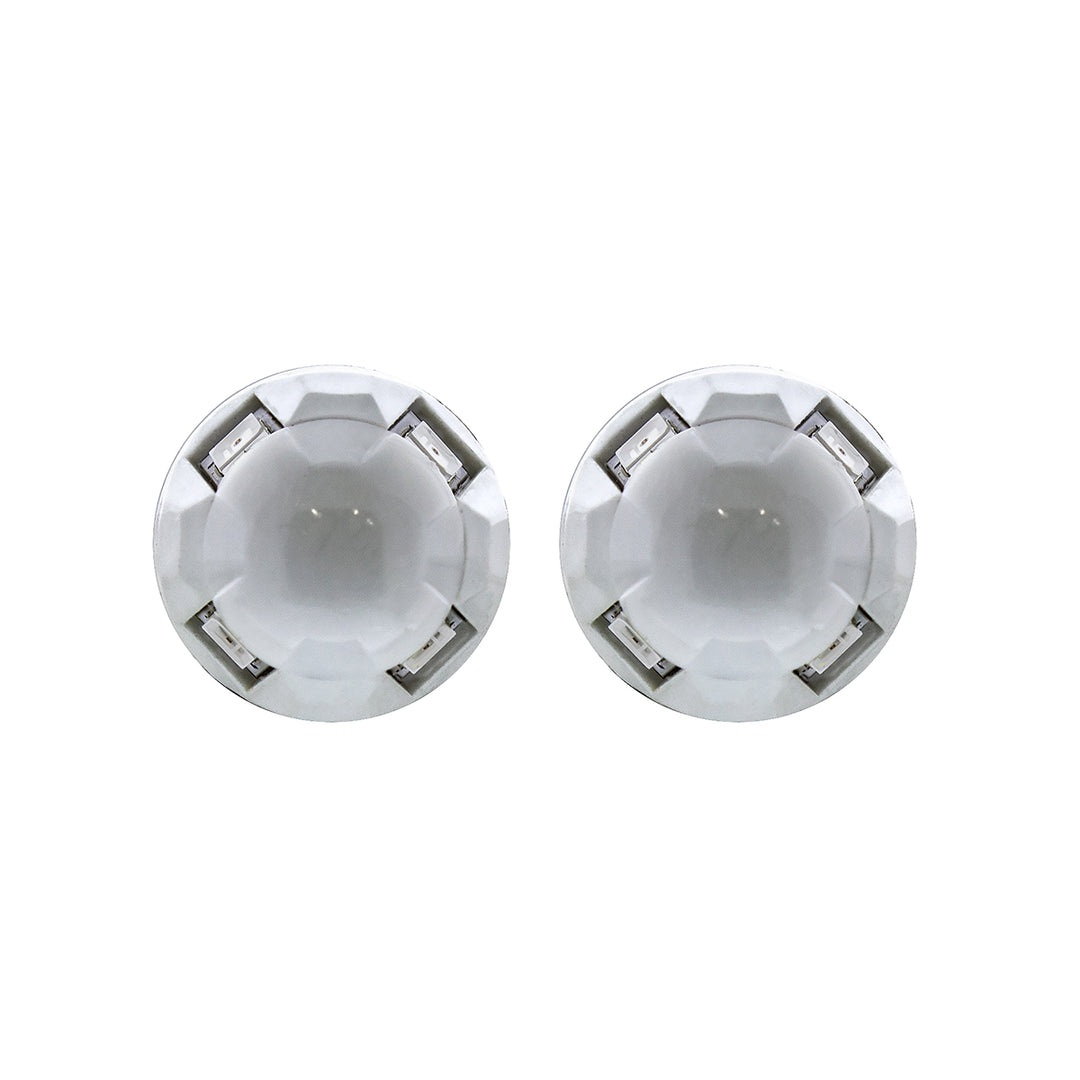 High Power 8 LED 1156 Type Bulb - Amber (Card of 2)