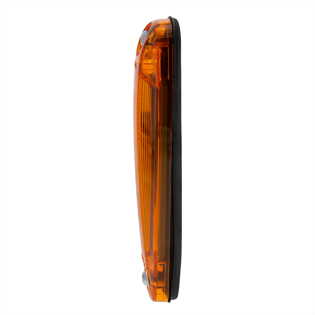 2 LED Cab Light For 2018-2025 Freightliner Cascadia - Amber LED/Amber Lens