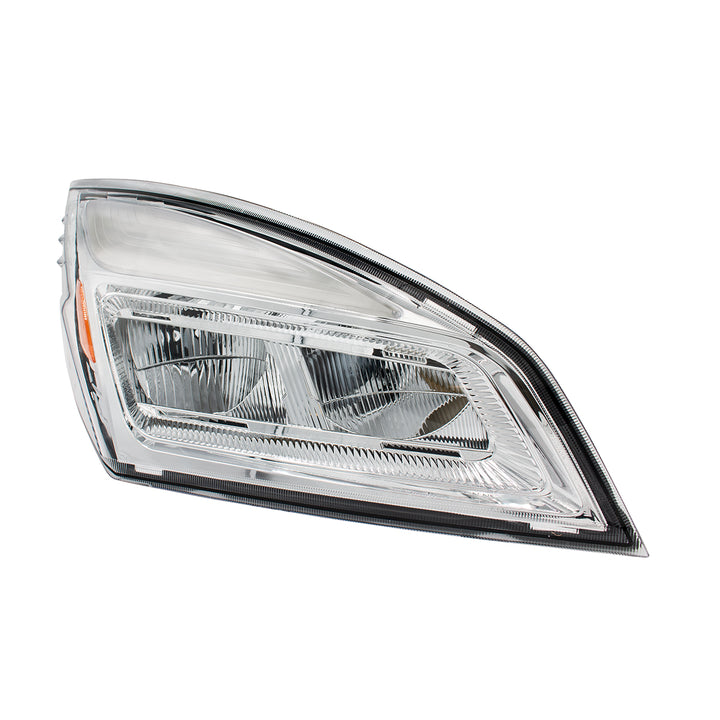 High Power Chrome LED Headlight For 2018-2024 Freightliner Cascadia - Passenger