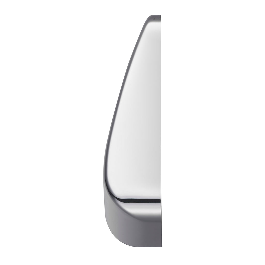 Chrome Plastic Blank Switch Covers For Kenworth T680, T880, W990 (Card Of 2)