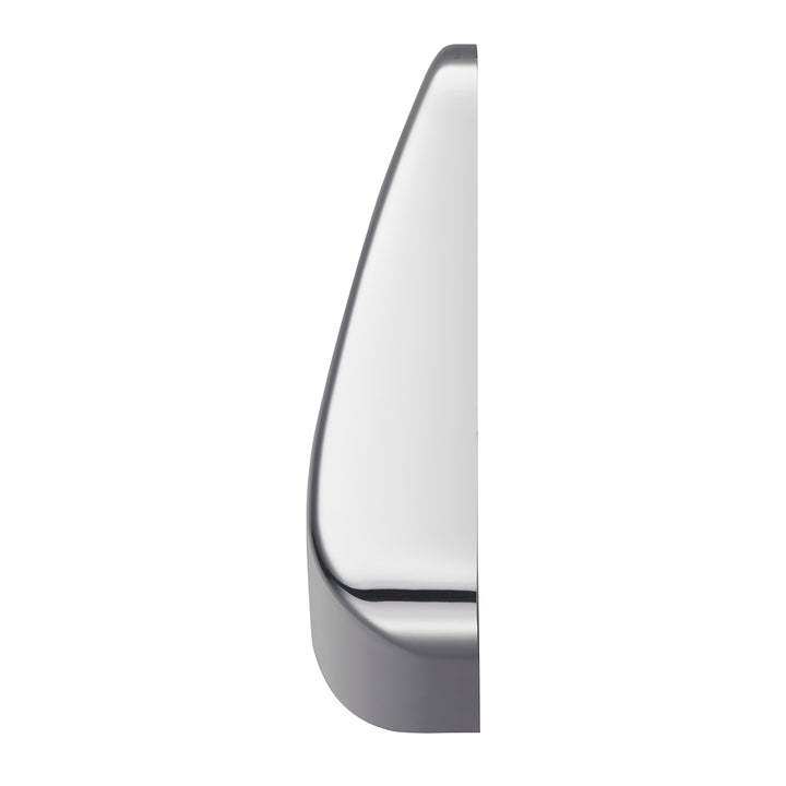 Chrome Plastic Blank Switch Covers For Kenworth T680, T880, W990 (Card Of 2)