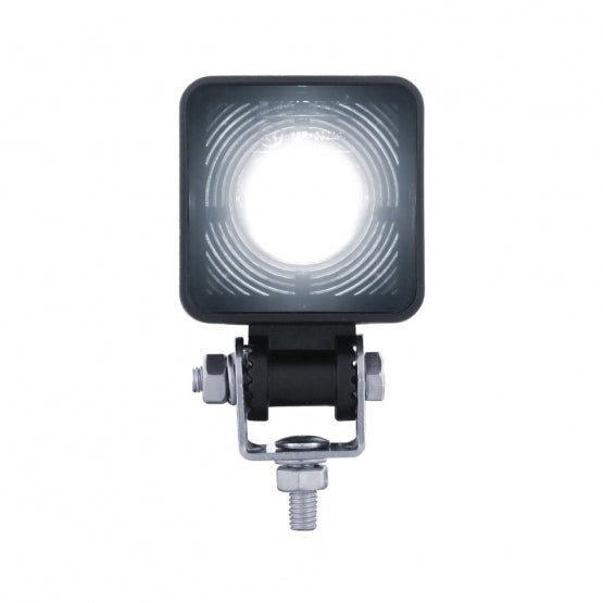 1 High Power 10 - Watt LED Square Mini Work Light - 800 Lumens