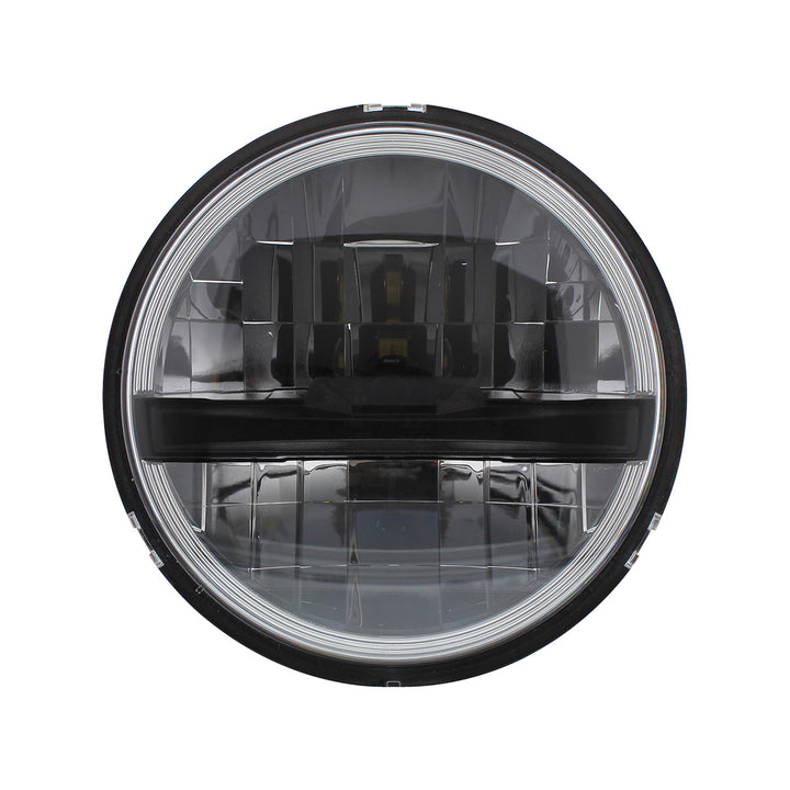 ULTRALIT - 8 High Power LED 5-3/4" Headlight - Black