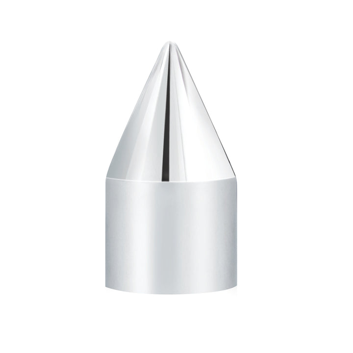 11/16" x 2-1/16" Chrome Plastic Spike Nut Cover - Push-On (Bulk)