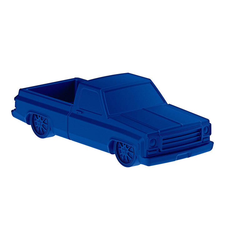 Solid Die-Cast 1973-1987 Chevrolet Truck Style Paper Weight - Indigo Blue