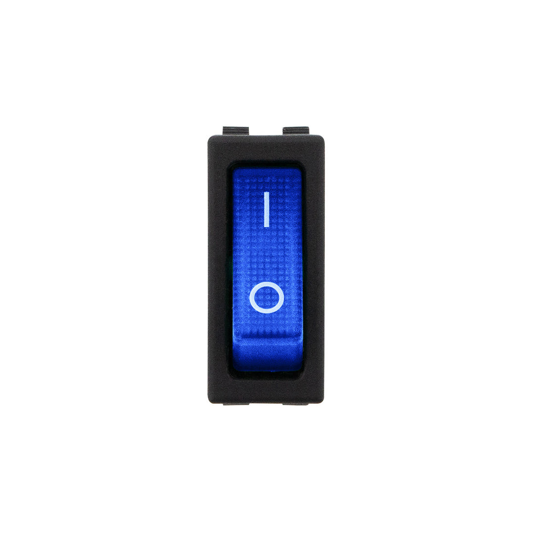 Blue Illum Rocker 20 Amp 12V S.P.S.T. On/Off 1 Pc.