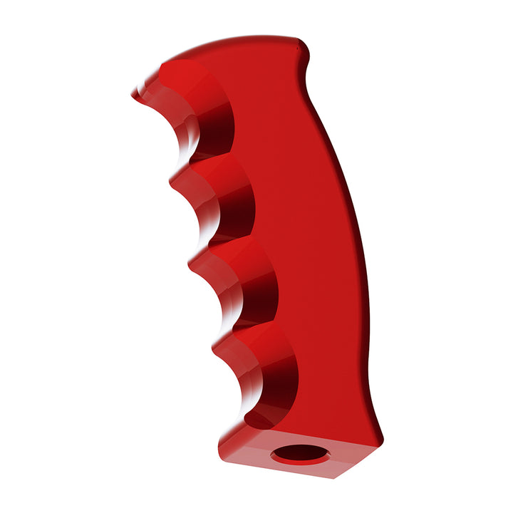 Thread-On Pistol Grip Gearshift Knob - Candy Red