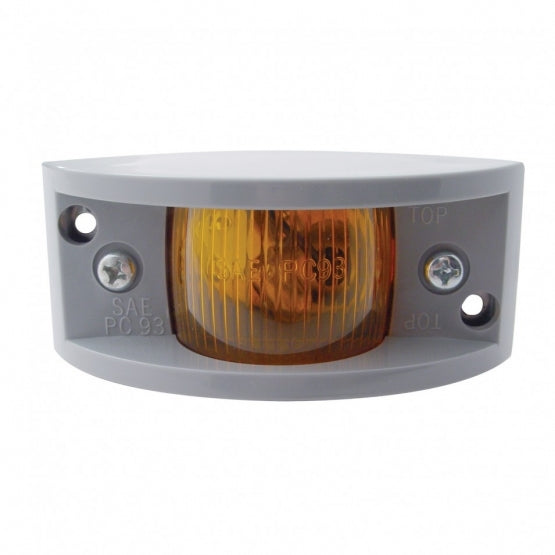 Small Narrow - Rail Light (Clearance/Marker) - Amber Lens