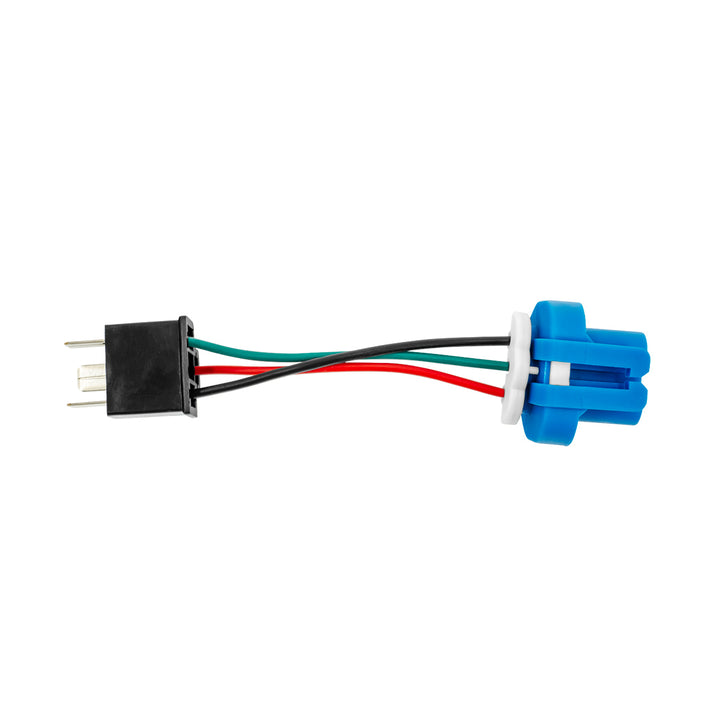 9007 to H4656 3 - Pin Bulb Conversion Adapter Plug