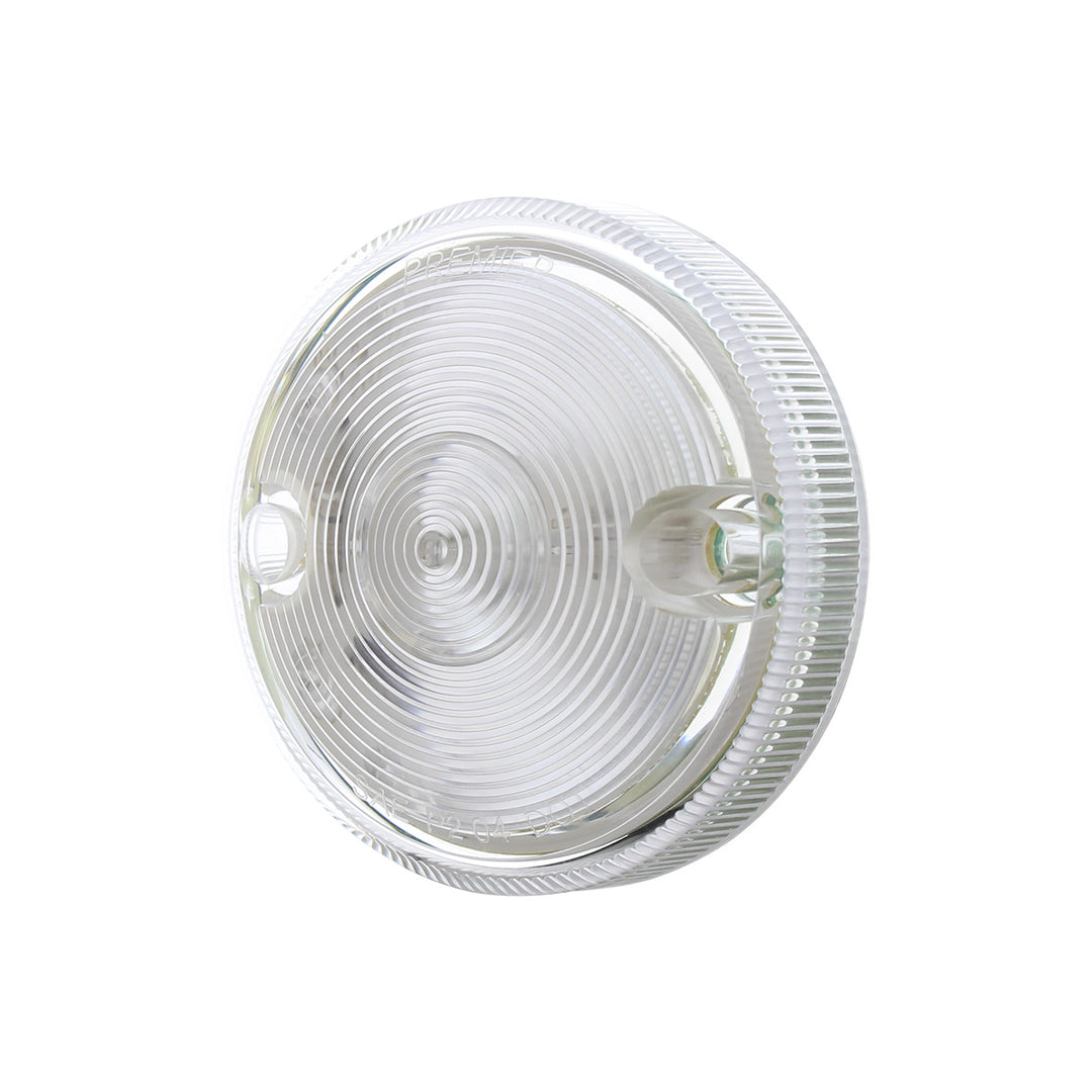 15 LED 3" Series 1 Light Only For Double Face Light Housing - Red LED/Clear Lens